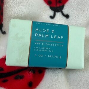 Bath & body works ALOE & PALM LEAF cleansing bar Soap NEW